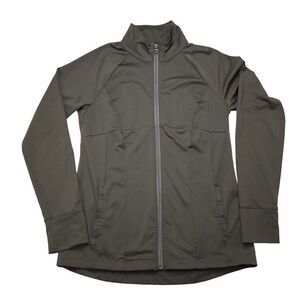 Under Armour UA All Seasons Gear Jacket Women's‎ Medium/Large Gray Mock Neck Zip